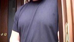 Wife and husband share intimate moments together