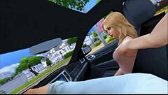 Cougar bride hunts her prey in Sims 4 story.