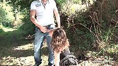 Amateur French Brunette Milf Ass Fucked Outdoor