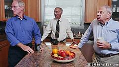 showering with old man for a happy ending, wanna join?