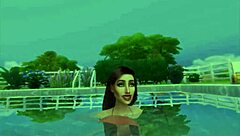 Cougar bride hunts her prey in Sims 4 story.