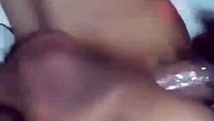 my best friend was stroking his cock in front of me so i gave him a good blowjob