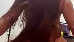 Young Girl Rides and Gets Fucked Doggy Style Outdoors