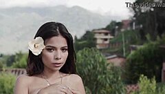 Colombiana Desnuda En La Finca Pool And Garden