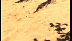 African Amateur Wife Pees Long On The Beach