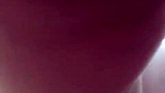 Young latina with small tits tasting big black cock