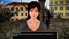 in my new family game, the teen explores adventures with milf characters