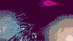 ebony girl focuses on anal sex in pov assfucking scene with black partner