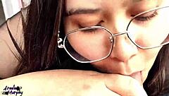 vecinos, are you watching me fuck my stepbrother on the balcony?