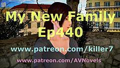 in my new family game, the teen explores adventures with milf characters