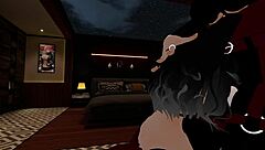 Fake Police Officer Enjoys Blowjob From Ladyboy At Office