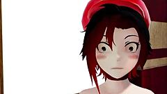 Ruby and Glinda Engage in Futanari Action in RWBY Hentai!