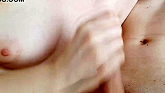 Hot Handjob With Cum On My Small 18+ Boobs