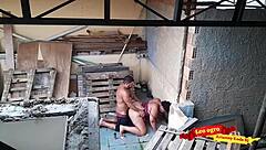 Fucking Sister-In-Law On Terrace Outdoors