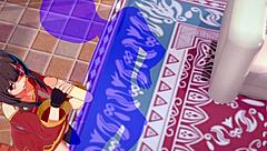 konosuba hentai megumin hard sex handjob blowjob fucked