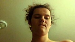 Blowjob leads to riding his cock while fingering her pussy