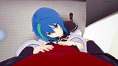 In the hentai anime, xenovia and issei fuck while rias discovers the ntr madness in hs dxd