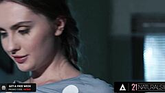 Horny Russian Lena Reif Rides Thick Dick