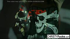 Christy Mack Plays With Her Pussy Solo