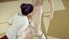 Hentai Uncensored - Shoko’s Intense Library Sex in Japanese Anime