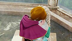 Hey Elsa, wanna play naughty with Anna in 3D?