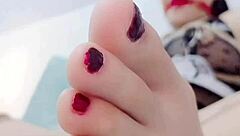 Uniformed slave endures vibrator torture and forced orgasms