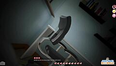 Feeling the intense creampie in Stacy's wet pussy while helping hotties