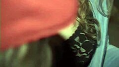 Hot Blonde Enjoys A Threesome Fantasy Outdoors