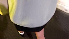 i cumshot on asian babe's tits during homemade cowgirl... oops!