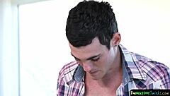 Dance Lesson Turns Into Intense Anal Fucking For Young Twink Couple With Cumshot