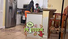 Divine teases her monster cock in Florida