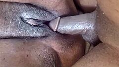 Fucking my friend's wife until filling her pussy with cum