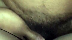 My horny latina girlfriend squirts from bbc fucking