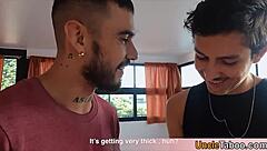 i'm two beautiful latino teen 18+s bareback fuckin hotly