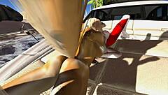 On the pleasure boat, furry characters engage in yiffing adventures.