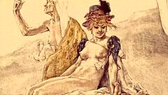 Vintage Hentai Cartoon With Erotic Anime Illustrations