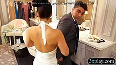 The glamour woman enjoys a good banging session with her group.