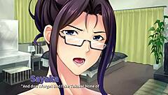 Mommy Sensei Assigns Horny Homework: Getting Her Dick Sucked Off In Anime Hentai