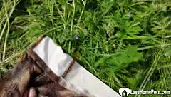 Horny Chick Receives Cock Outdoors in Homemade Sex Tape