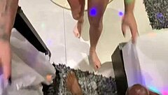 Rich Girl Takes Favela Black Guy with Monster Cock to Hotel for Moaning Ass Fuck.