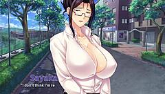 Mommy Sensei Assigns Horny Homework: Getting Her Dick Sucked Off In Anime Hentai