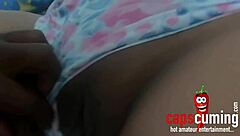 Fat Ebony Cougar Busts In Mouth While She Swallows Mine