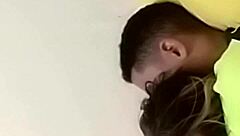 Sexy couple enjoys intimate bed sex