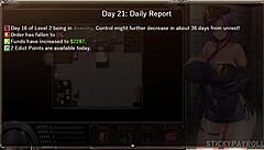 karryn's prison hentai: pawg gets pussy wrecked in sex game part 4