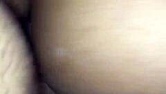 Amateur couple has hot doggy style sex with black man