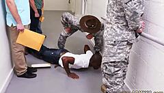 First Time Gay Anal Encounter With Drill Sergeant In Command