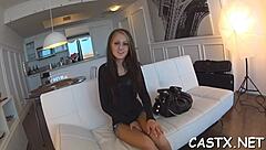 casting turns into sexy fucking with teen 18+