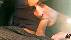 Outdoor slut sucks dick deepthroat style in homemade amateur video