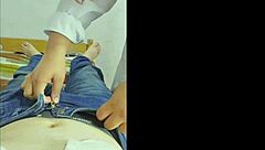 Latina Nurse Mounts Patient's Cock