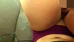 husband finds wife without panties and fucks her hard?